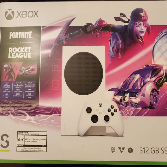 New, Unopened Xbox Series S Fortnite & Rocket League Bundle (512 GB) - IN HAND - Picture 2 of 11